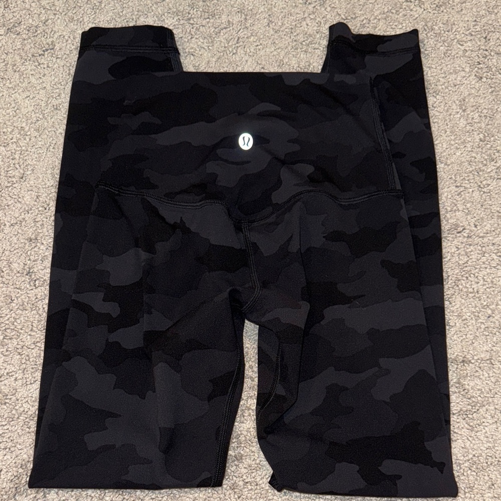 lululemon athletica Black Camo leggings